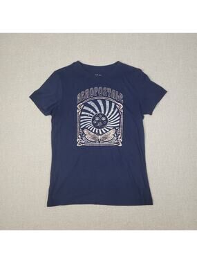 Aeropastale Butterfly Shirt Navy Blue Youth XL